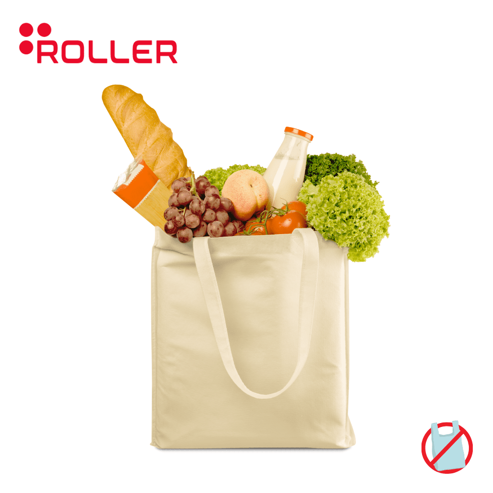 Reusable Shopping Bag - Pure Cotton Tote Bag.