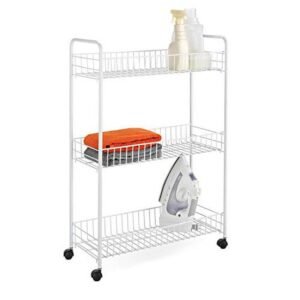 Roller 3 Tier Slim Storage Rack