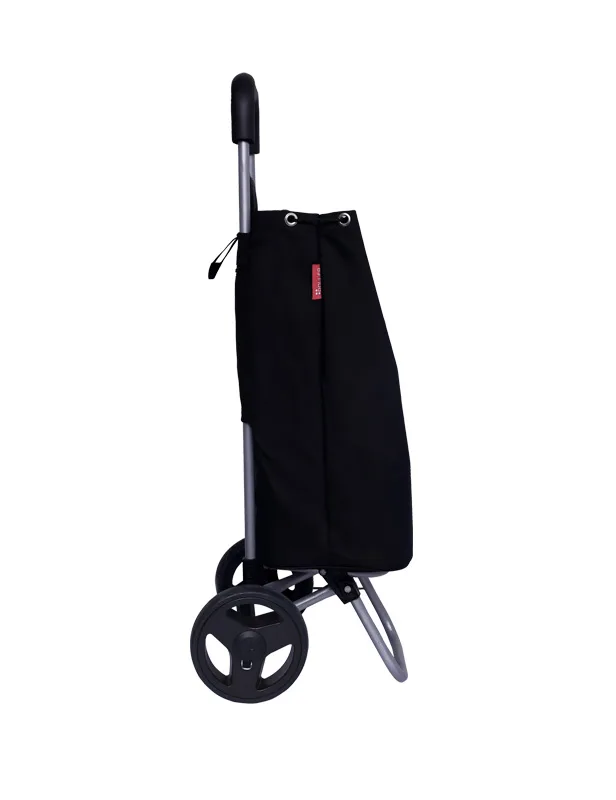 Bulk grocery trolley Pakistan — dual compartment Shopping Roller Duo