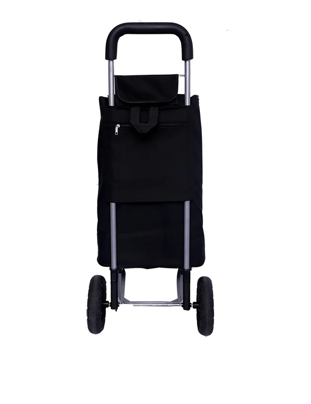 Family shopping trolley on wheels — 2 removable bags