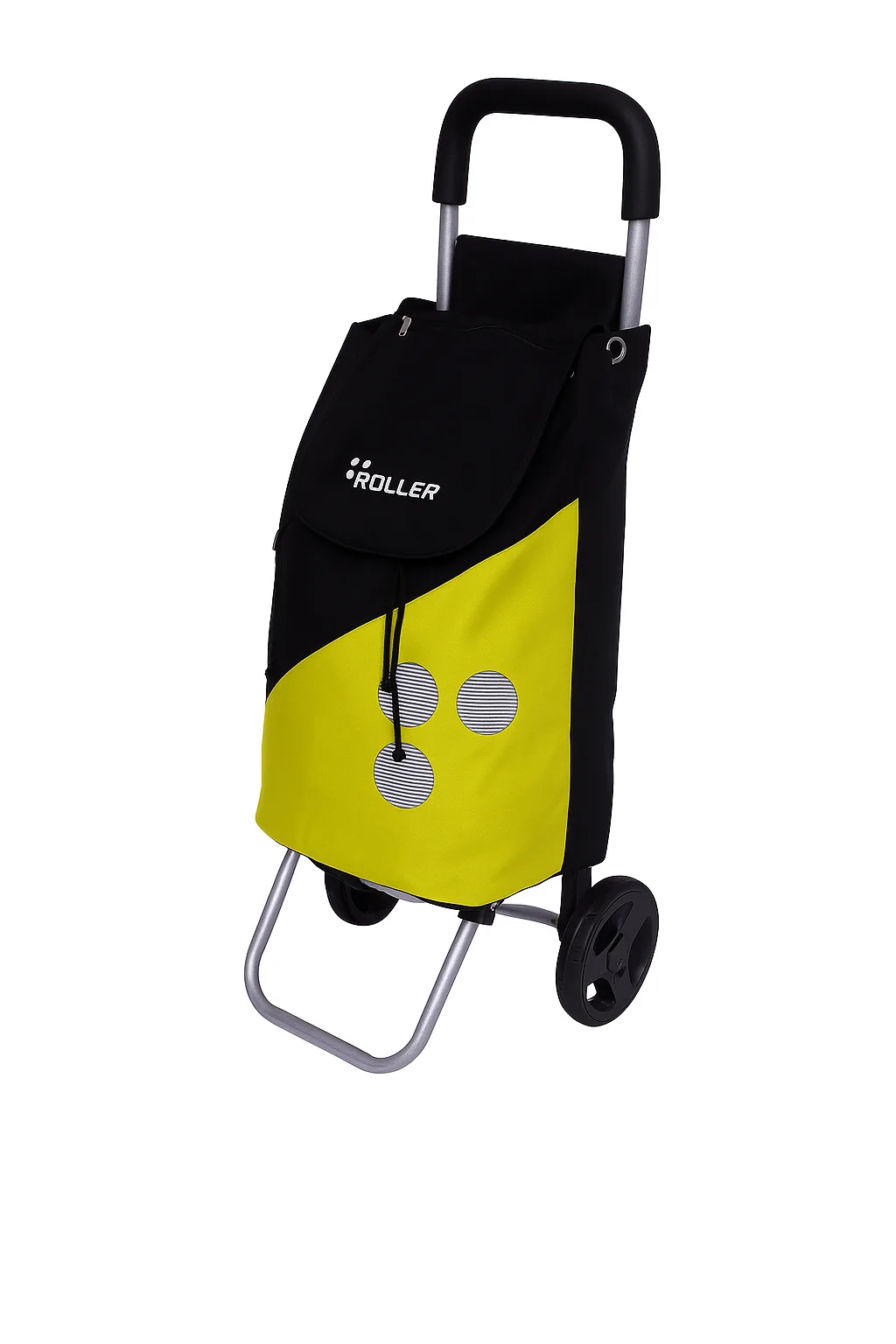 Large grocery cart with 2 bags — monthly shopping trolley